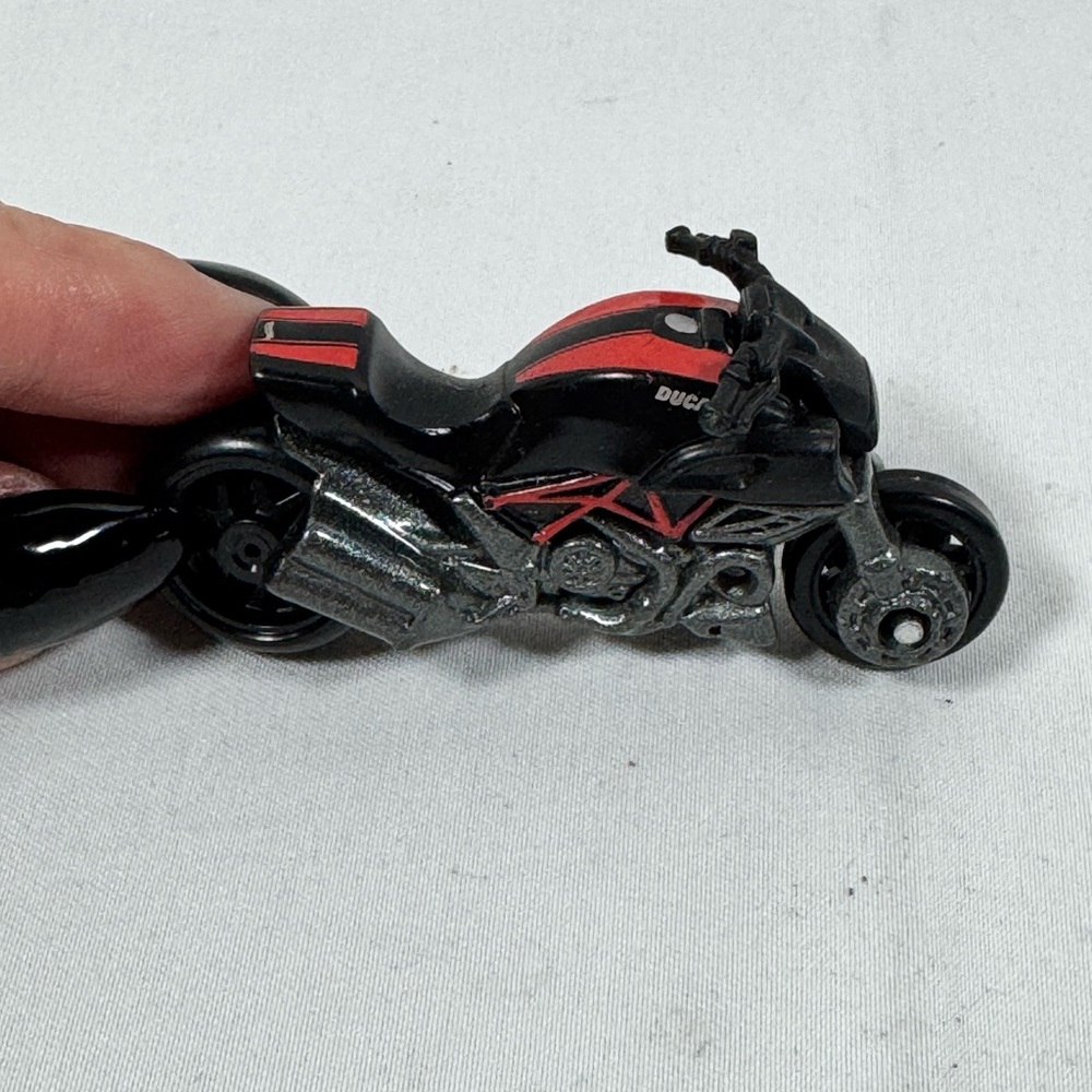 Ducati Black and Red Toy Motorcycle